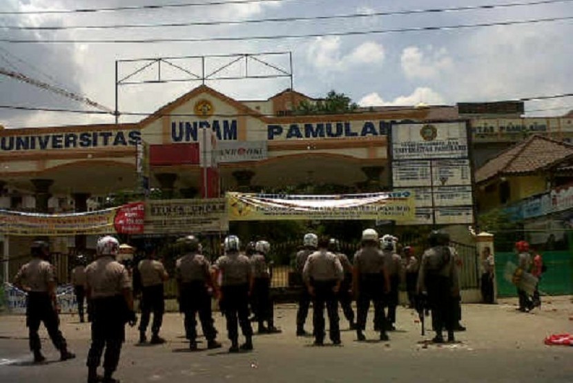 Mahasiswa Universitas Pamulang terlibat bentrokan (ilustrasi)
