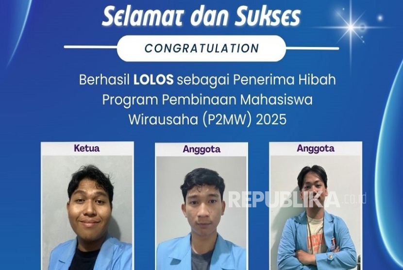 Mahasiswa UNM mencatatkan prestasi dengan mendapatkan pendanaan P2MW.