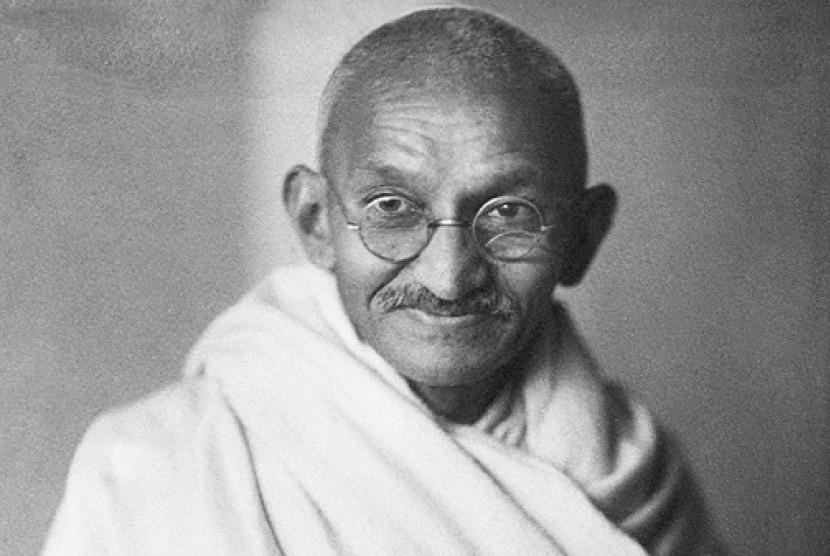 Mahatma Gandhi. 