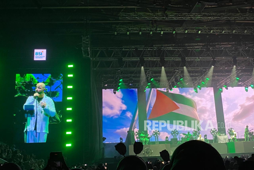 Maher Zain Serukan Solidaritas Palestina dalam Konser Tunggal di Jakarta