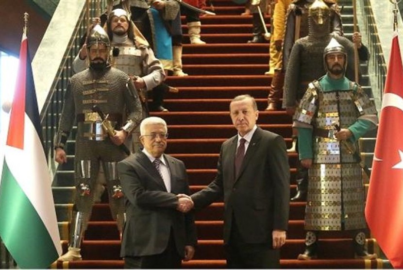 Mahmoud Abbas dan Erdogan 