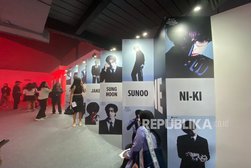 Maison Enhypen akhirnya hadir di Jakarta pada Kamis (12/6/2025). Immersive pop-up ini merupakan persembahan dari Spotify untuk merayakan peluncuran mini album ke-6 ENHYPEN, DESIRE : UNLEASH. 