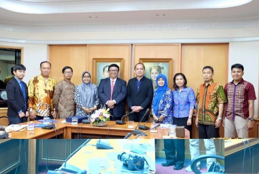 Majelis Diktilitbang PP Muhammadiyah beserta para Ketua KUI PTM saat berkunjung ke PSU.