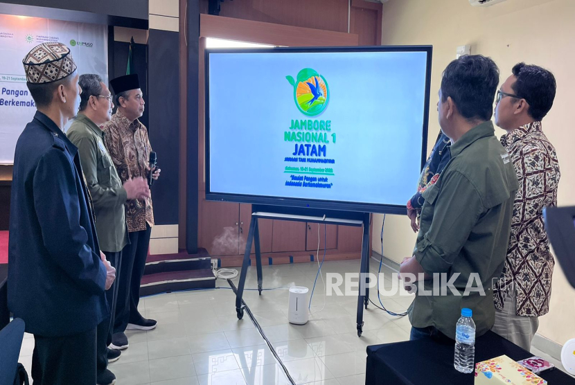 Majelis Pemberdayaan Masyarakat (MPM) PP Muhammadiyah melakukan kick off logo dan jingle Jambore Nasional (Jamnas) I Jamaah Tani Muhammadiyah (Jatam), Kamis (22/5/2025).