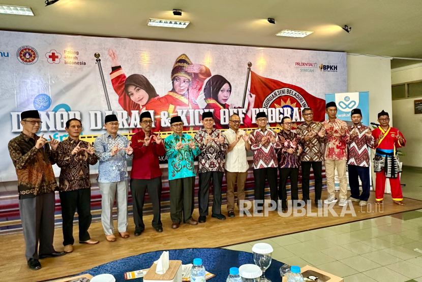 Majelis Pendayagunaan Wakaf Pimpinan Pusat Muhammadiyah meluncurkan program Wakaf Melalui Uang dan sekaligus menggelar aksi Donor Darah Kader Muhammadiyah di Kantor PP Muhammadiyah, Jalan Cik Ditiro, Yogyakarta, Sabtu (27/9/2025).