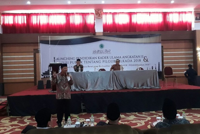 Majelis Ulama Indonesia (MUI) Jabar, menggelar pendidikan kader ulama angkatan II, Kamis (19/10) di Hotel Asrilia Kota Bandung.