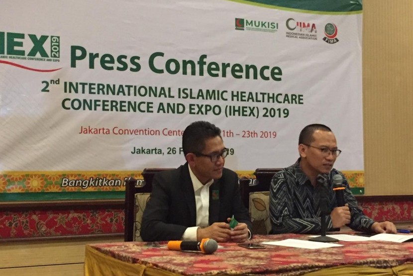 Majelis Upaya Kesehatan Islam Seluruh Indonesia (MUKISI) menggelar konferensi pers terkait pelaksanaan Pameran dan Konferensi Internasional Pelayanan Kesehatan Islam (International Islamic Healthcare Conference and Expo/IHEX) akan diselenggarakan di Jakarta Conference Center (JCC) pada 21-23 Maret 2019 mendatang. 