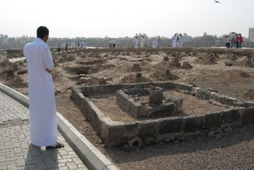 Makam Baqi di samping Masjid Nabawi, Madinah, Arab Saudi (Ilustrasi)