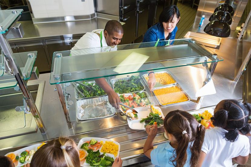 Makanan halal di sekolah di Kota Atlantik, New Jersey