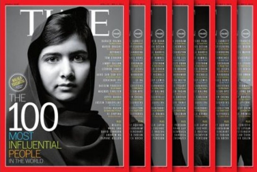Malala Yousufzai di sampul Majalah Time