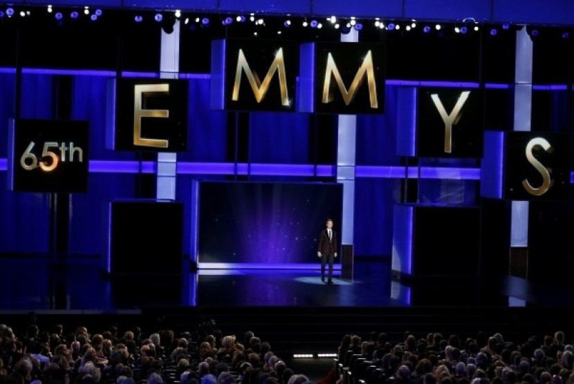 Malam penghargaan Emmy Award ilustrasi. Emmy Internasional Larang Program Rusia Ikuti Kompetisi
