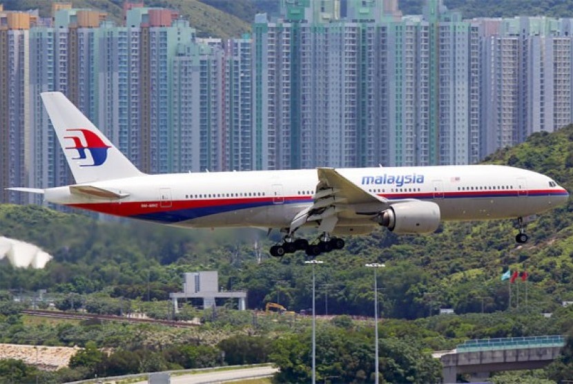 An airplane of Malaysia Airlines (illustration)