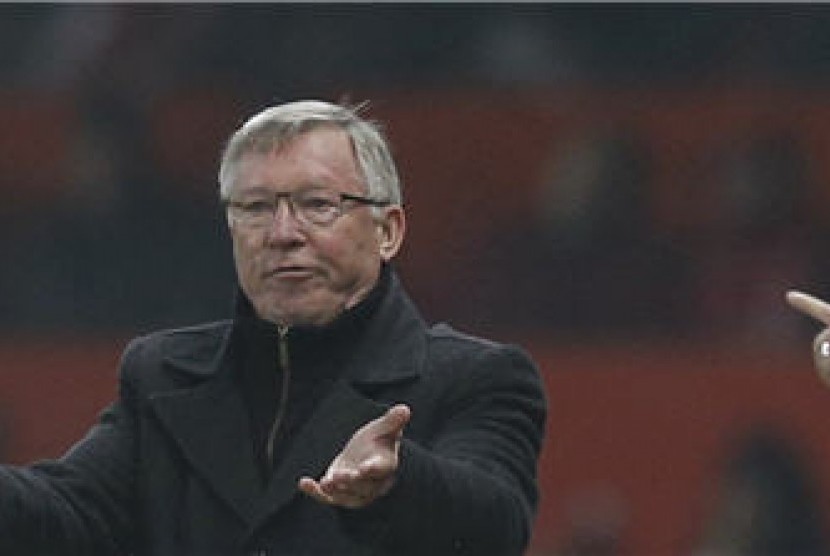 Pelatih legendaris Manchester United, Sir Alex Ferguson.