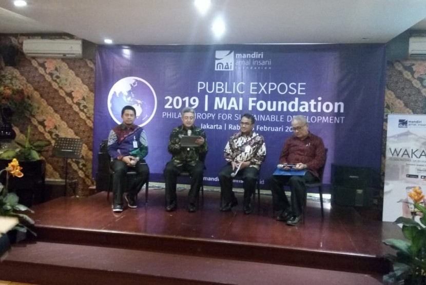Mandiri Amal Insani (MAI) Foundation mengadakan laporan kinerja melalui Public Expose 2019 di Rumah Makan Batik Kuring, SCBD, Jakarta Selatan.