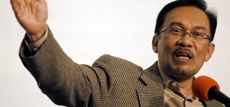 Mantan Deputi Perdana Menteri Malaysia Anwar Ibrahim.