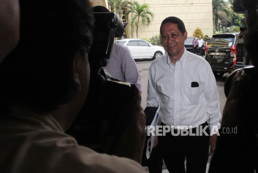 Mantan Dirut PT Pelindo II RJ Lino kembali diperiksa penyidik Bareskrim Polri, Kamis (28/1).
