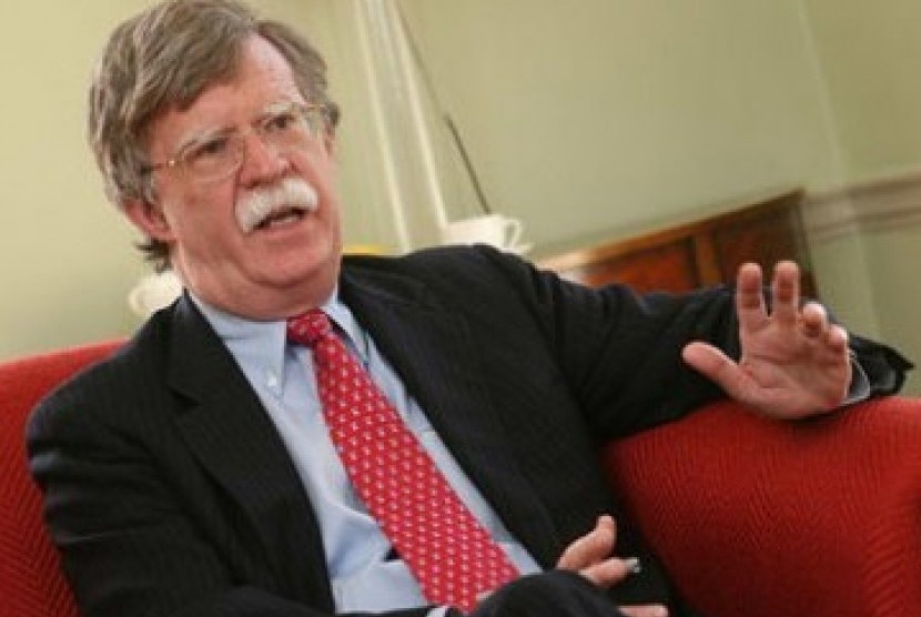 Mantan duta besar Amerika Serikat di PBB, John Bolton