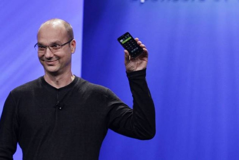 Mantan eksekutif Google Andy Rubin yang juga dijuluki Bapak Android.