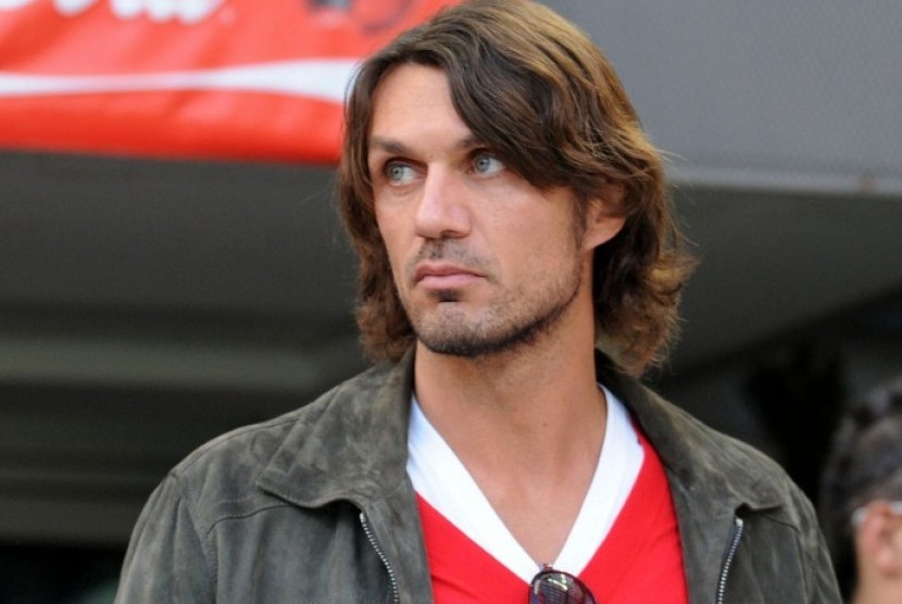 Mantan kapten AC Milan, Paolo Maldini.