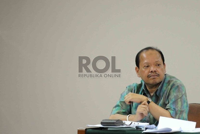 Mantan Ketua Komisi VII DPR Sutan Bhatoegana menjalani sidang lanjutan dengan agenda mendengarkan keterangan saksi di Pengadilan Tindak Pidana Korupsi, Jakarta, Senin (18/5).