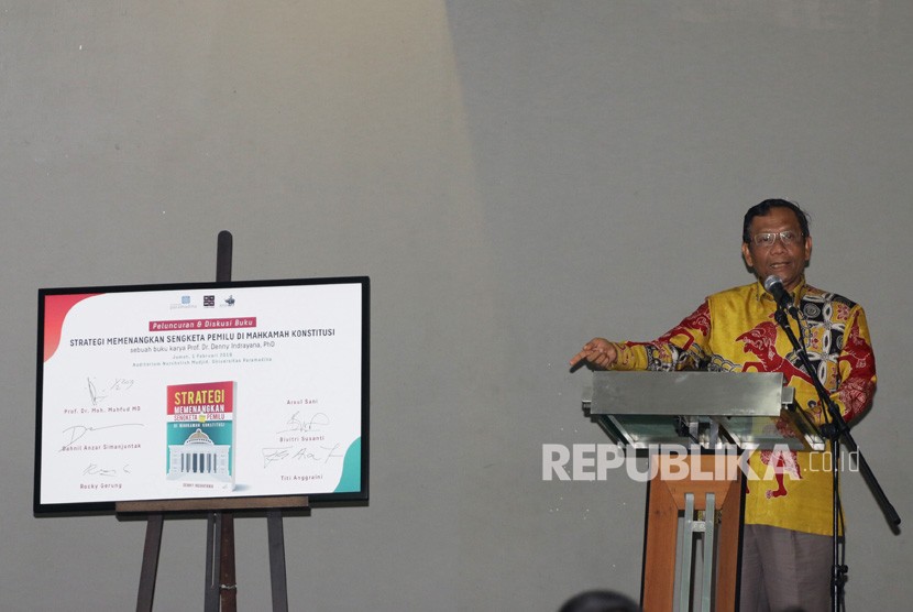 Mantan ketua Mahkamah Konstitusi Mahfud MD