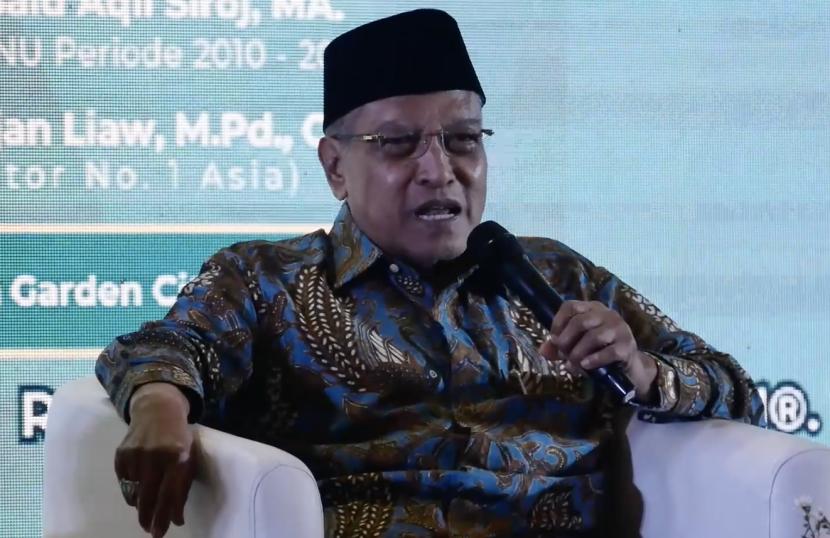 Mantan Ketua Umum Pengurus Besar Nahdlatul Ulama (PBNU) Said Aqil Siradj