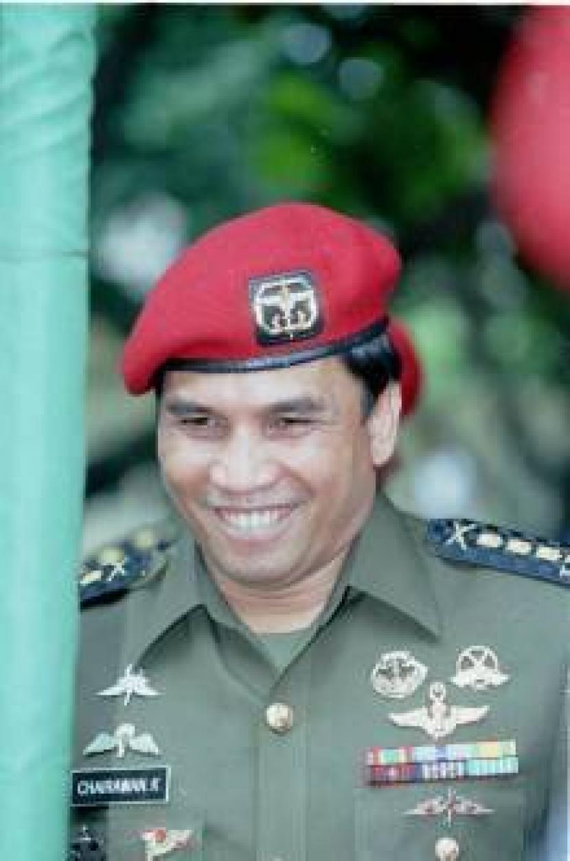 Mantan Komandan Grup 4/Sandi Yudha Kopassus, Kolonel Chairawan Kadarsyah.