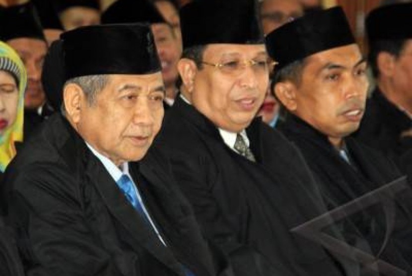 Mantan menteri agama Said Agil Husin Al Munawar 