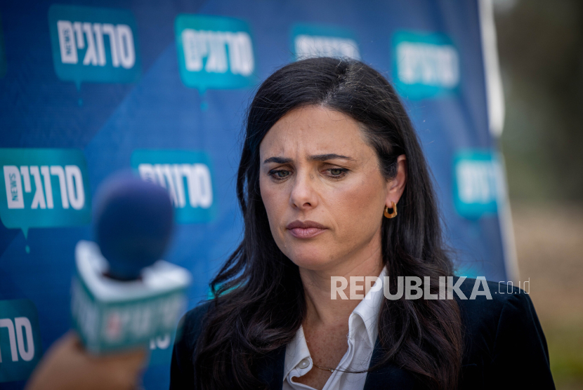 Mantan menteri dalam negeri (mendagri) dan kehakiman Israel, Ayelet Shaked.