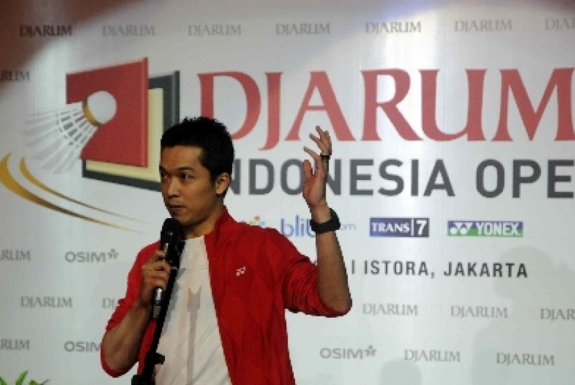 Mantan pebulu tangkis tunggal putra Indonesia, Taufik Hidayat.