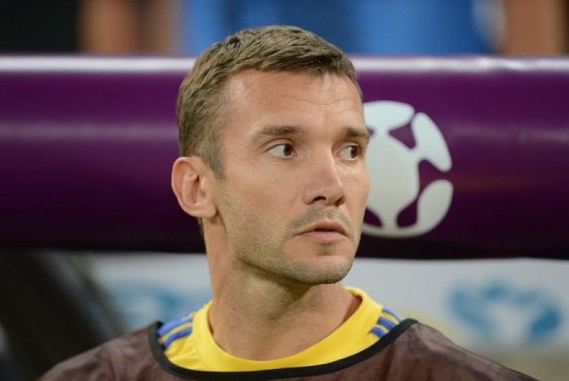 Mantan penyerang AC Milan, Andriy Shevchenko.