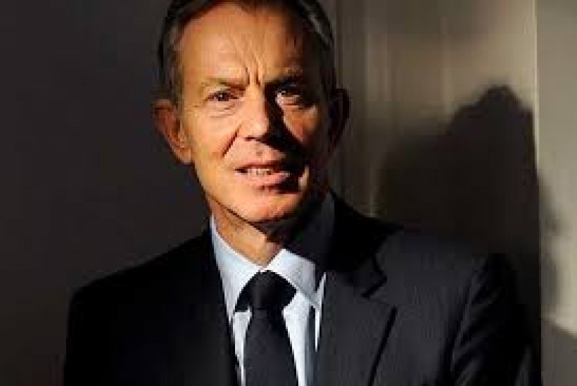 Mantan perdana menteri Inggris, Tony Blair.