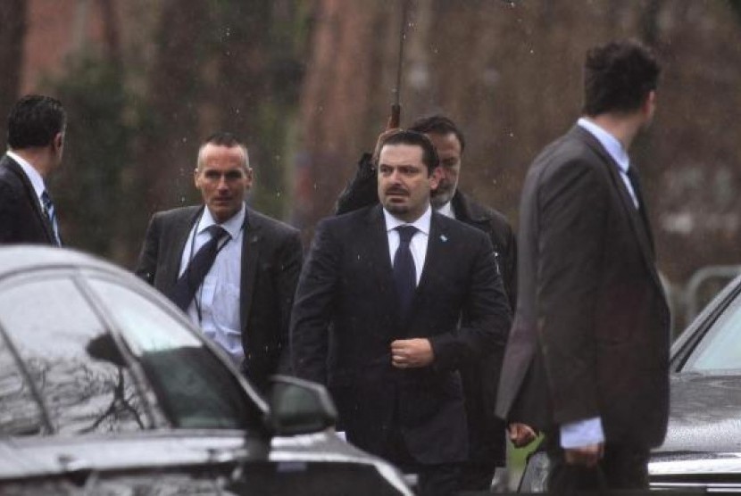 Perdana Menteri Lebanon Saad Hariri.