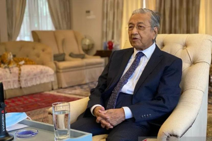 Mantan Perdana Menteri Malaysia Mahathir Mohamad. 
