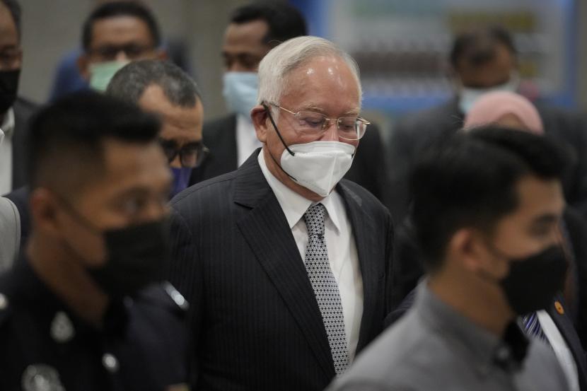 Mantan perdana menteri Najib Razak saat ini tengah dirawat di Rumah Sakit Rehabilitasi Cheras (HRC) di Kuala Lumpur