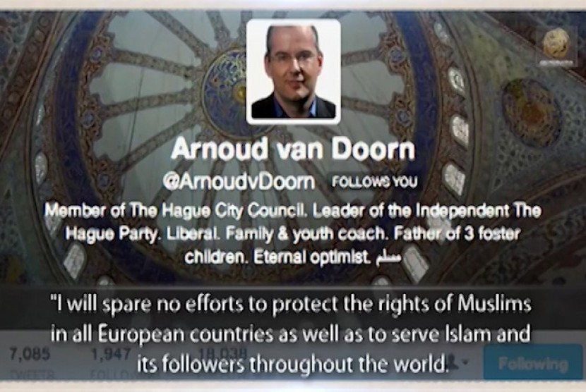 Mantan politikus Anti-Islam, Arnoud Van Doorn