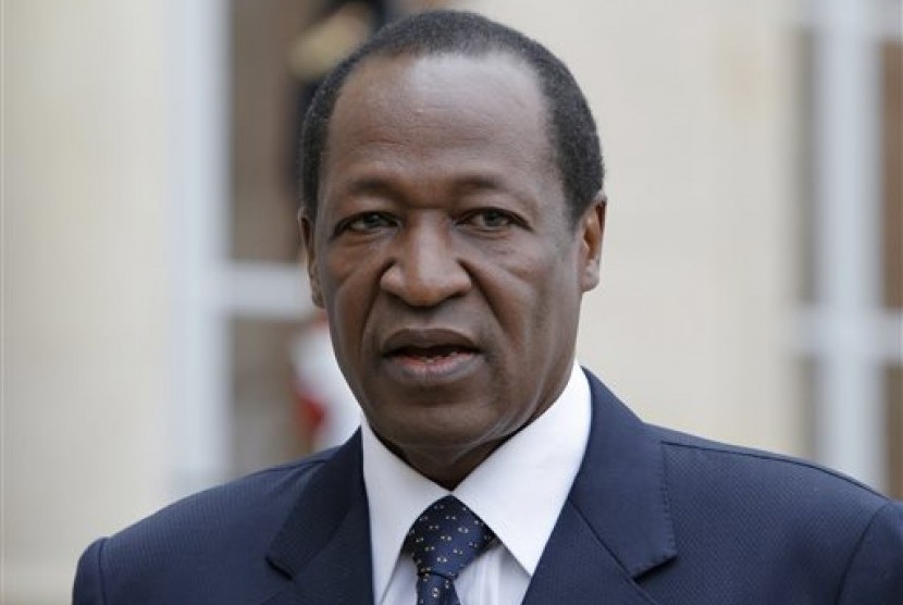 Mantan Presiden Burkina Faso, Blaise Compaore.