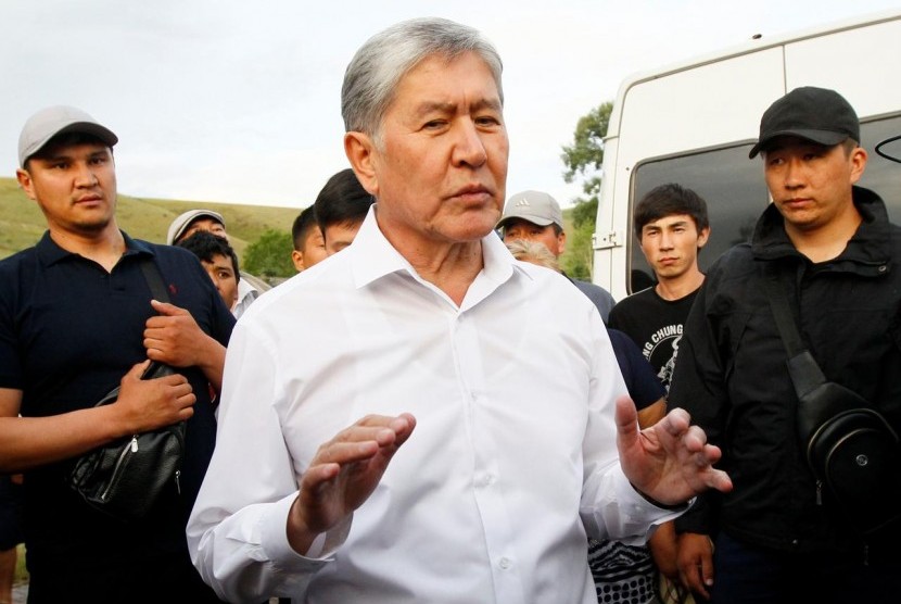 Mantan presiden Kyrgyzstan Almazbek Atambayev.