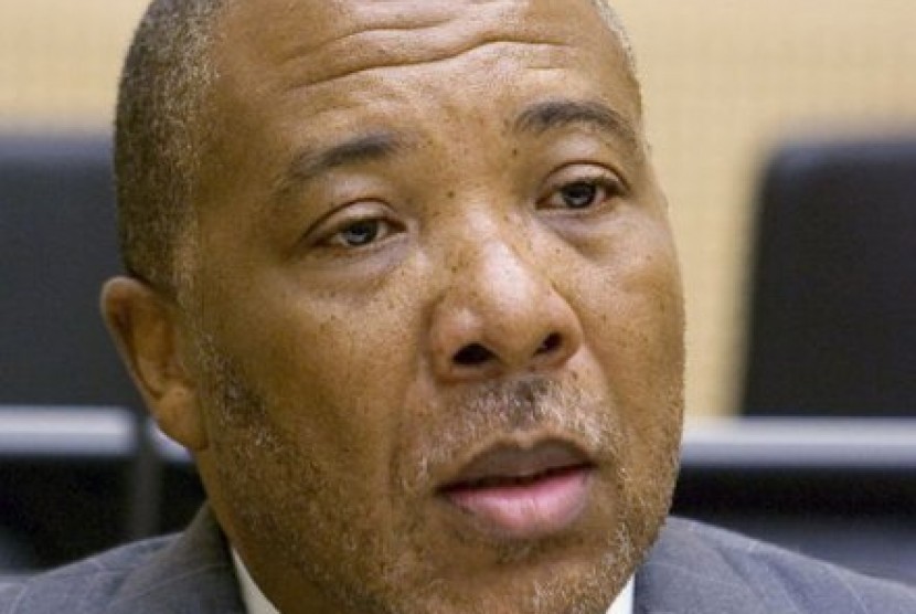 Mantan presiden Liberia, Charles Taylor