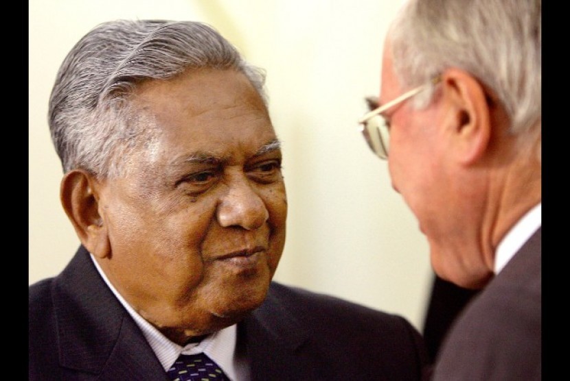 Mantan Presiden Singapura, SR Nathan 