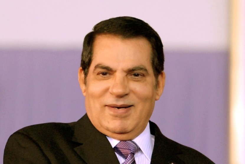 Mantan Presiden Tunia, Zine El Abidine Ben Ali.