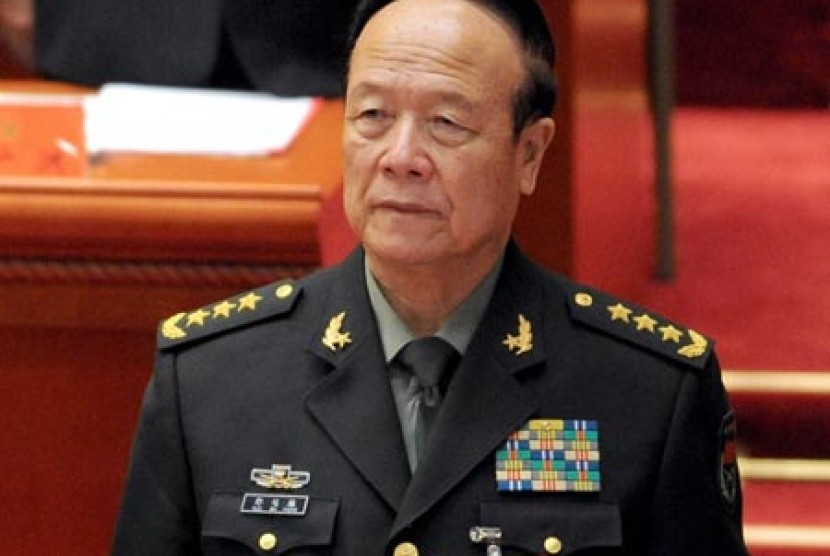 Mantan wakil ketua Komisi Militer Pusat Cina Guo Boxiong.