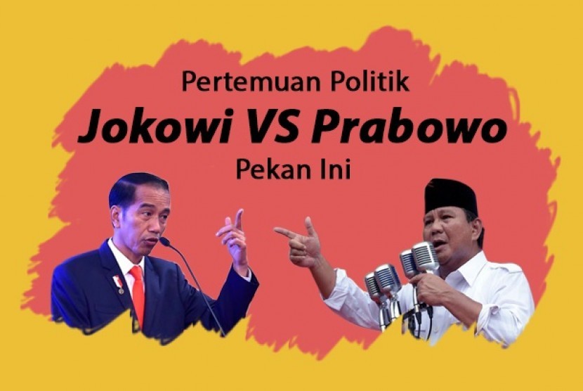 Manuver pertemuan politik Jokowi Vs Prabowo.