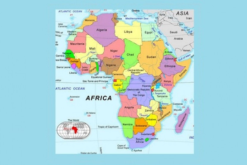 Map of Africa