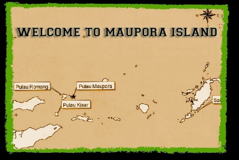 Map of Maupora Island