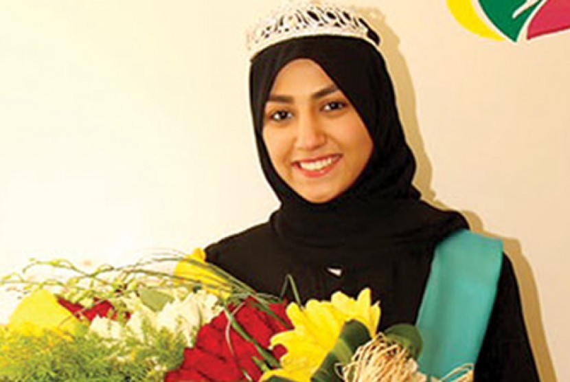 Maram Zaki al-Saif, pemenang kontes kecantikan Arab Saudi