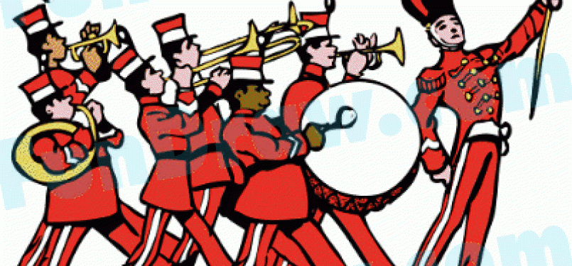 marching band (ilustrasi)