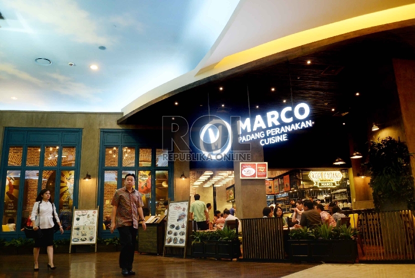 Marco, restoran dengan menu Padang Peranakan, kini buka di pusat perbelanjaan Pacific Place Jakarta.