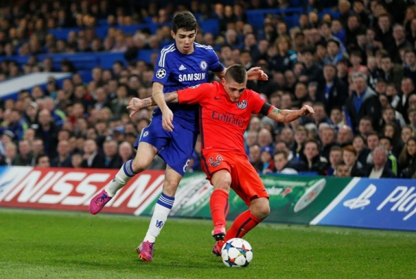 Marco Verratti (depan)