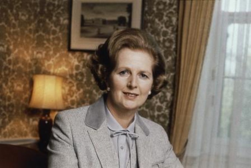  British Prime Minister Margaret Thatcher in 1980